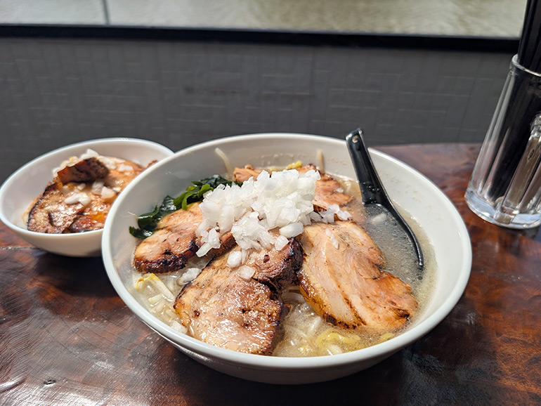 Riverside 夷隅川 森田やのラーメン