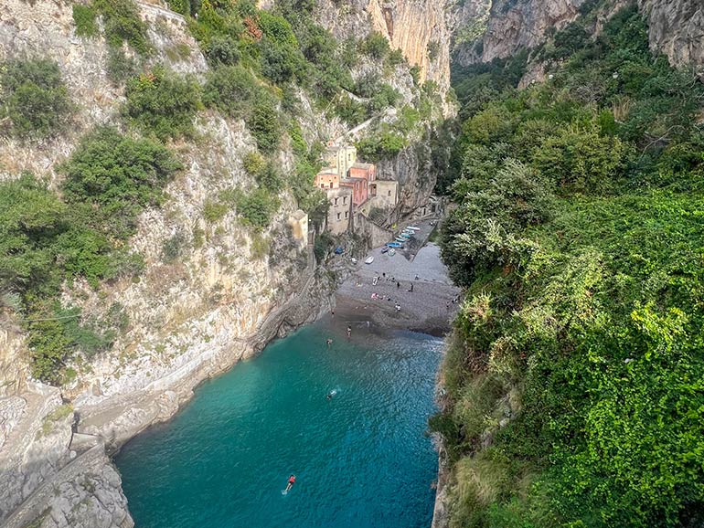 イタリアのアマルフィ海岸