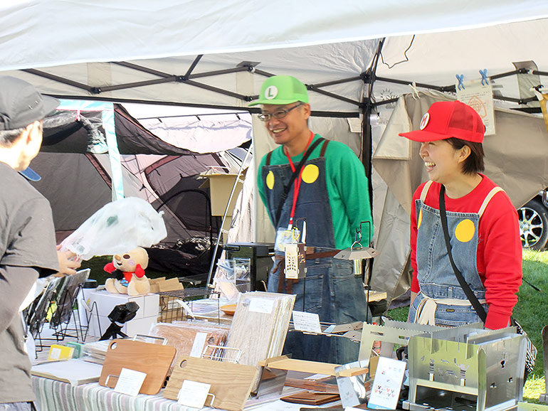 イベント出店時の様子