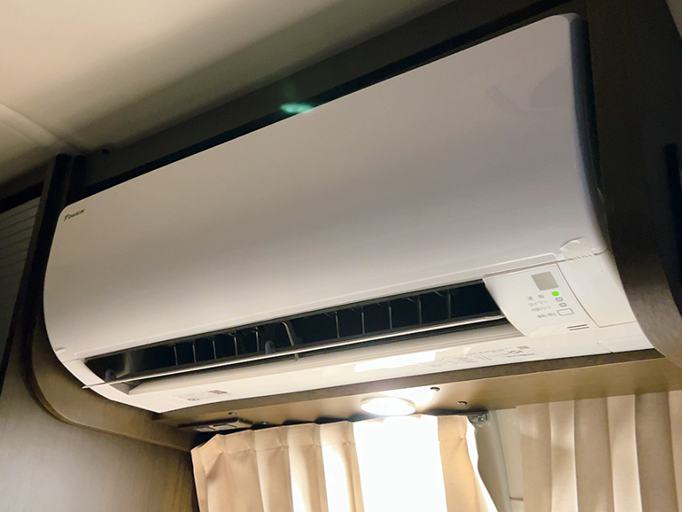 車内のエアコン