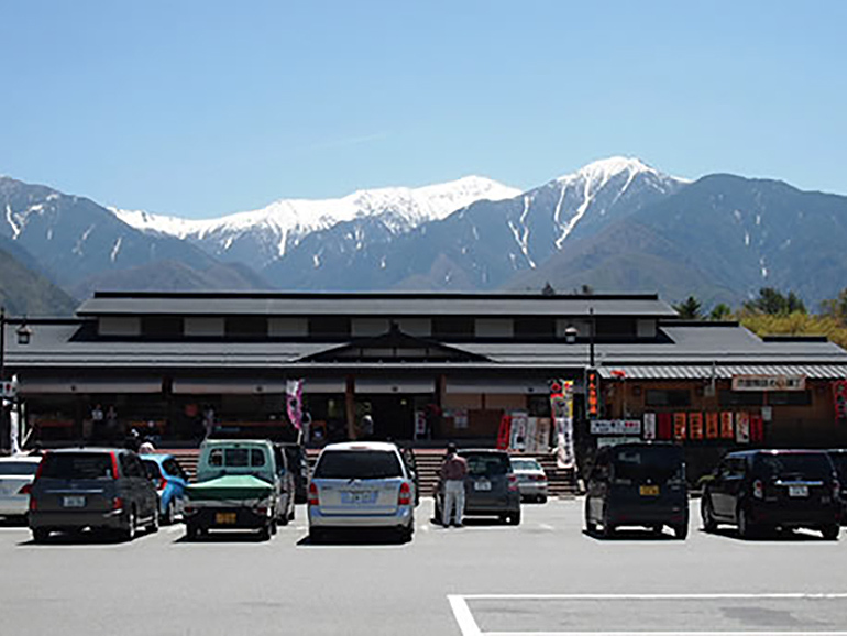 道の駅 日義木曽駒高原の外観