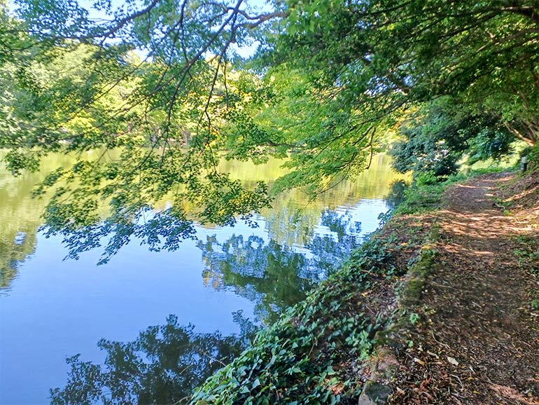 古城公園内