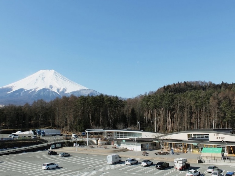 道の駅富士吉田の全体