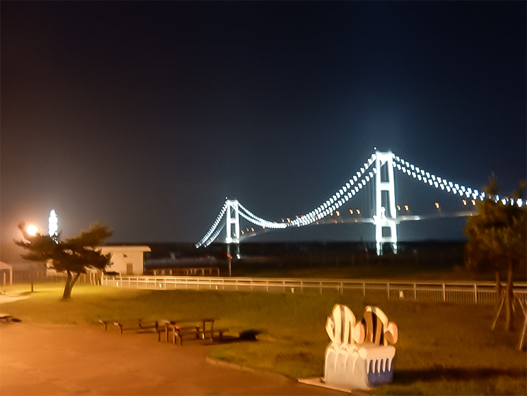 RVパーク室蘭ZEKKEI BASE CAMP周辺の景色