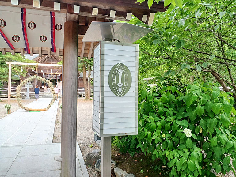 延喜式内 櫛田神社の社紋