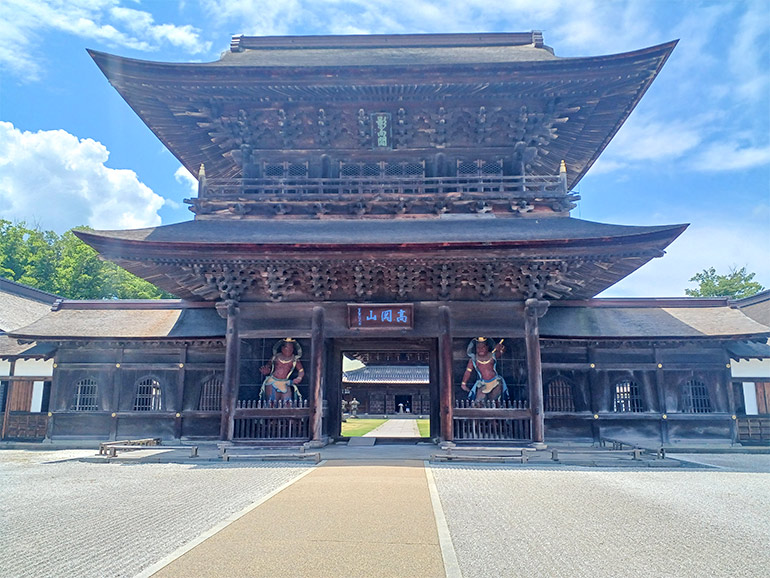 国宝 高岡山 瑞龍寺の門