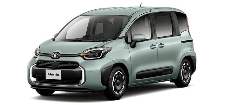 TOYOTAシエンタの外装