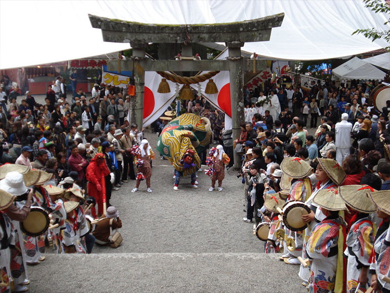 どぶろく祭りの様子