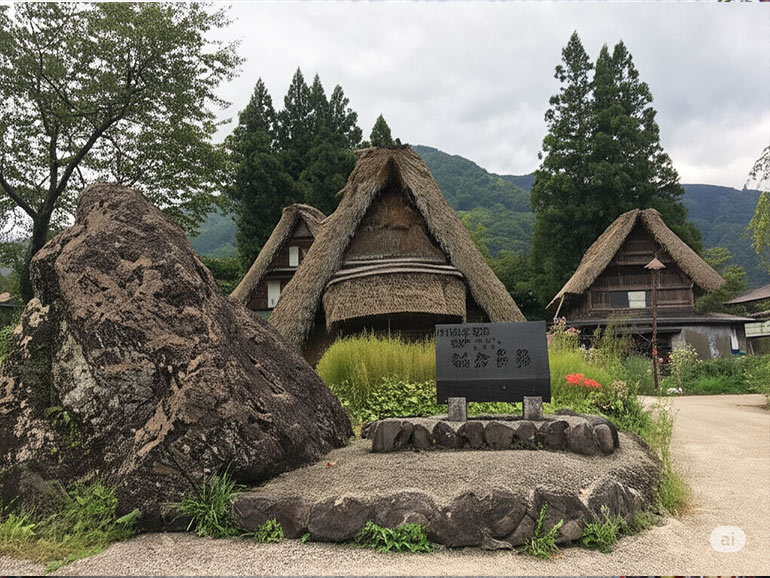 五箇山の景色