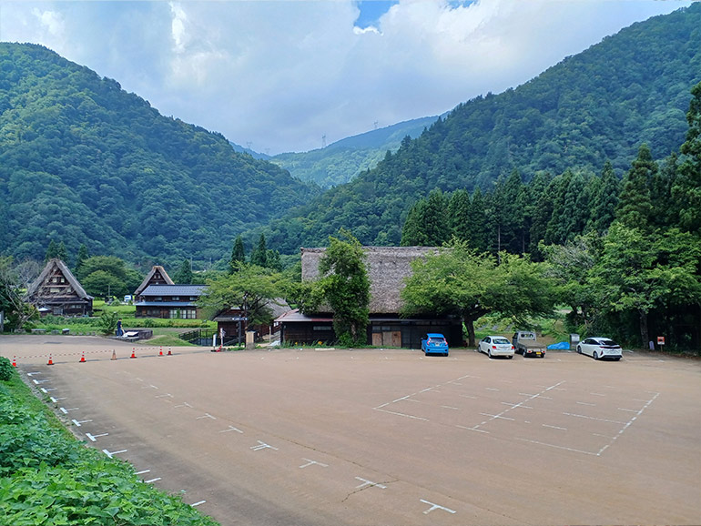 五箇山の風景