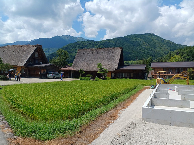 白川郷の景色