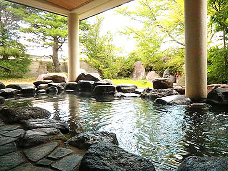 桜ヶ池クアガーデンの温泉