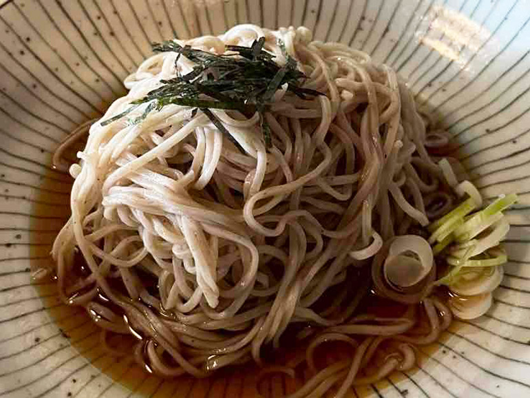 白川郷の蕎麦