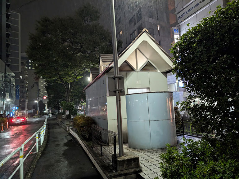 大井町の公衆トイレ