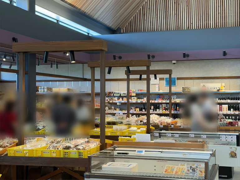 道の駅のだの物産店