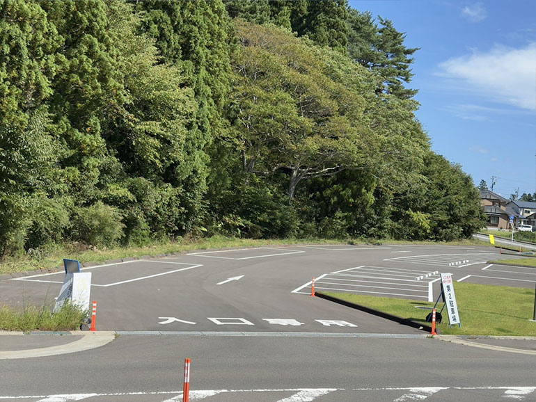 道の駅のだの第二駐車場