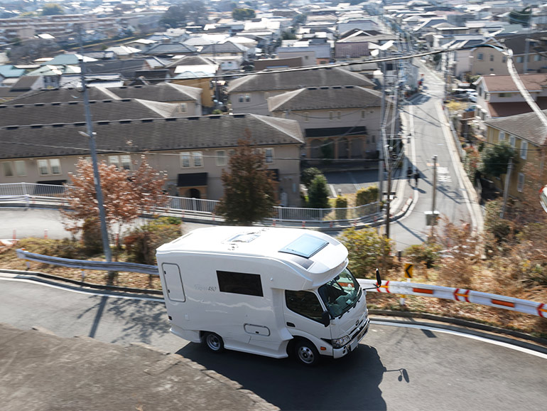 ASTRARE TRIAS480の走行中