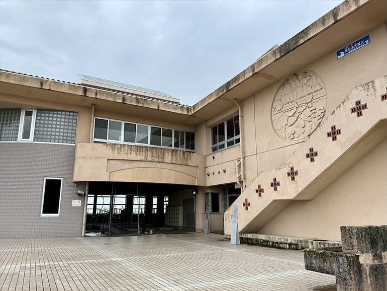 山元町震災遺構 中浜小学校外観