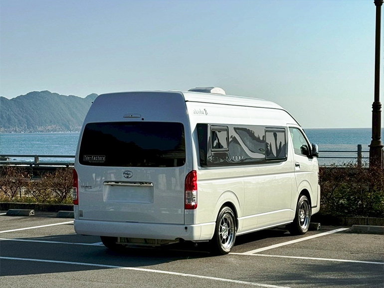 道の駅宍喰温泉の駐車場