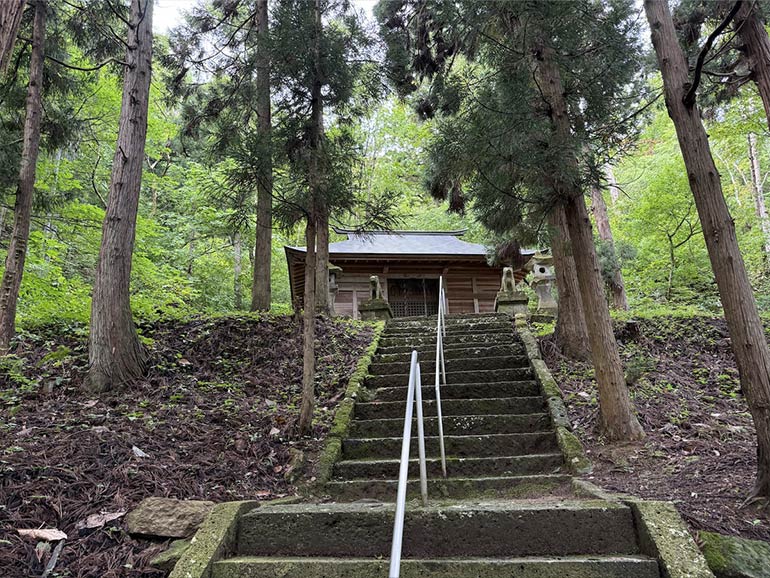 瓜割石庭公園の景色