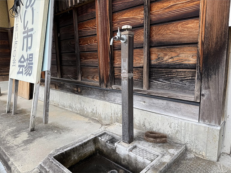 RVパーク 高畠ふれあい市の水道