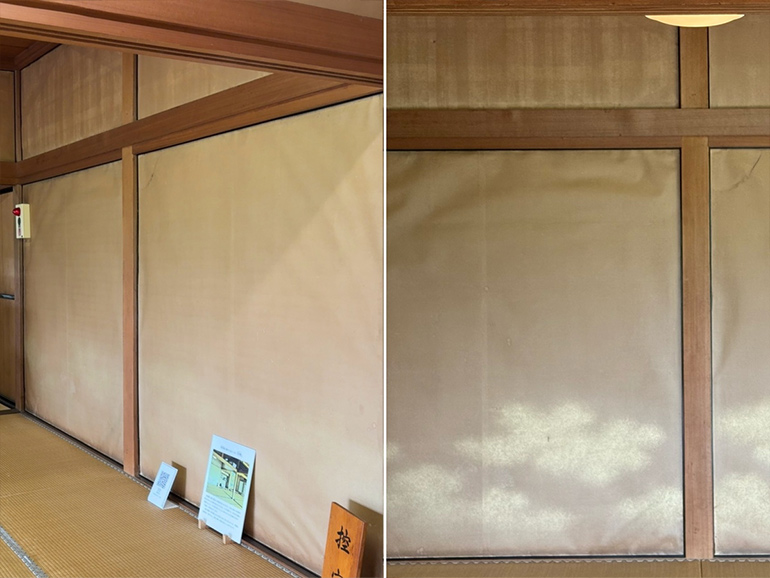壁の細工