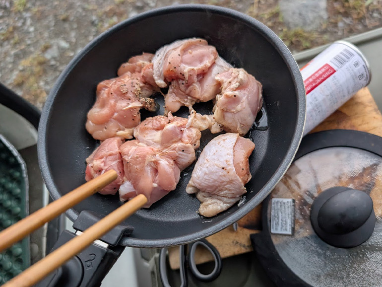 アウトドア調理