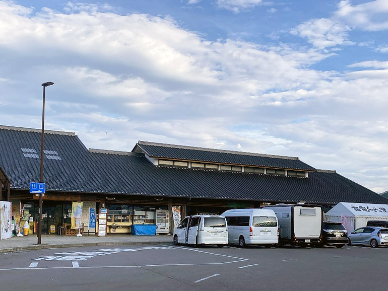 道の駅 雷電くるみの里の駐車場