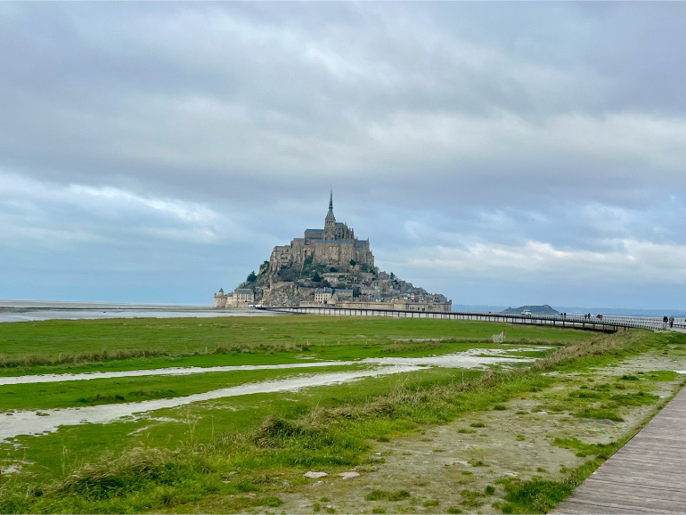 モン・サン・ミッシェル全貌
