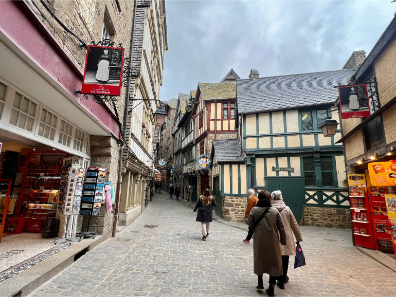 モン・サン・ミッシェルの景色