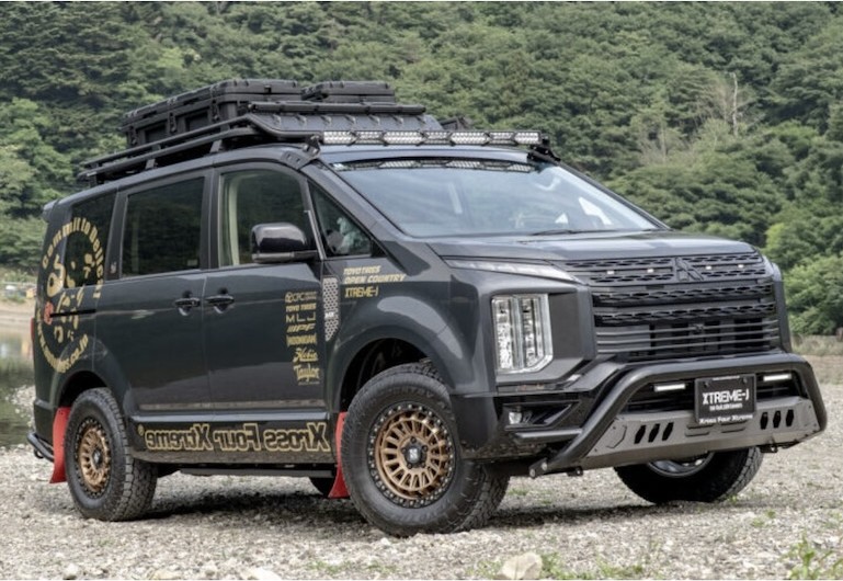 デリカD:5が履いているXJ08ホイール