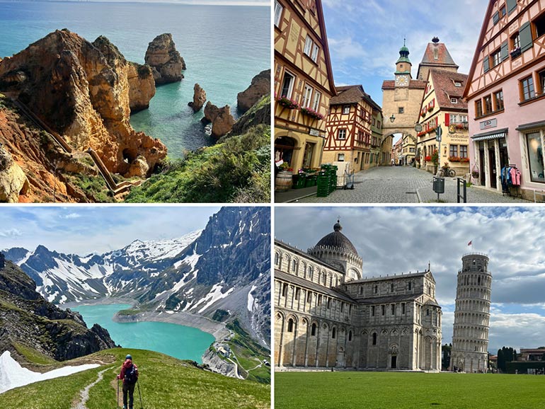 ヨーロッパの旅の景色