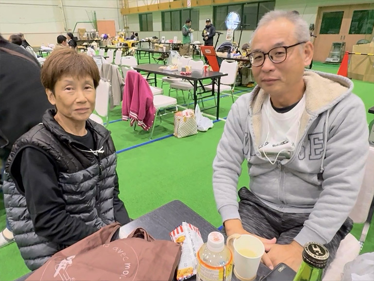 JCCRゴール参加者石原さんご夫妻