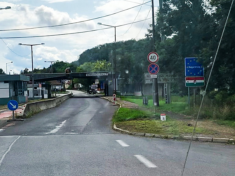 ハンガリーの入国審査