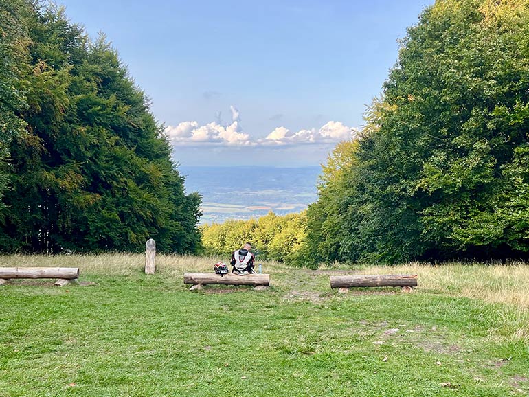 ケーケシュ山の様子