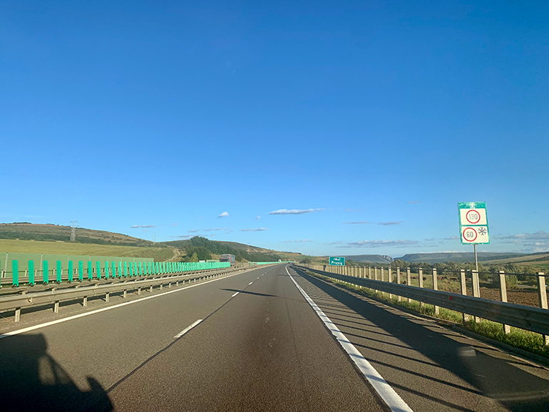 ルーマニアの高速道路