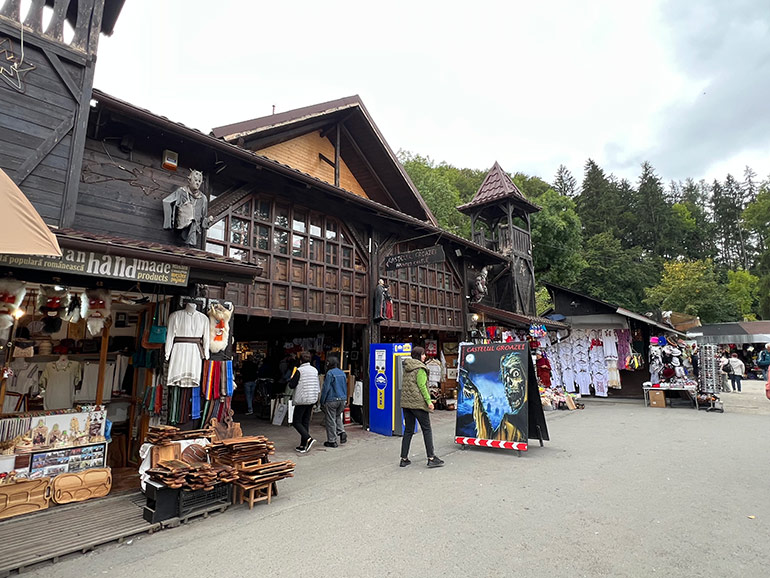 ブラン城(Bran Castle)周辺のお土産屋さん