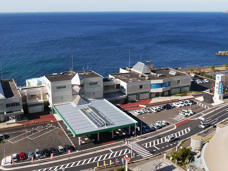 道の駅 越前の全貌