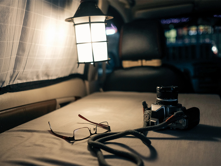 車中泊で使うLEDライト