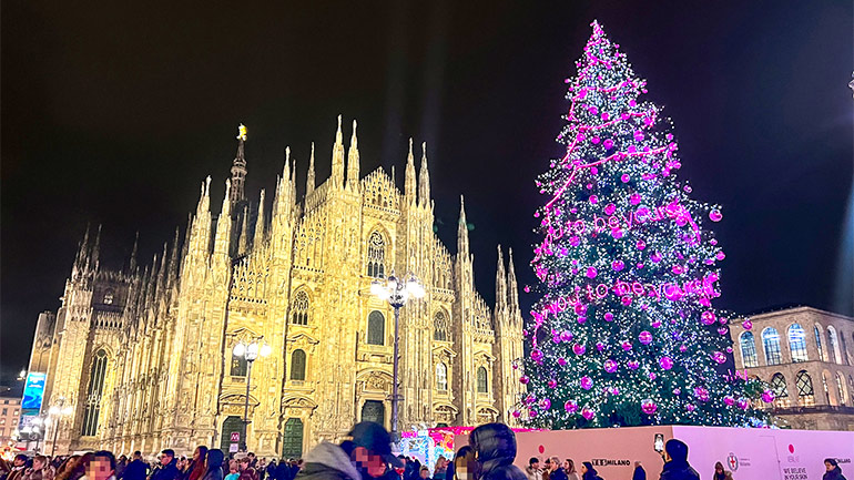 ヨーロッパ3年の車中泊旅で一番のクリスマスマーケットは意外にも「イタリア・ミラノ」だった