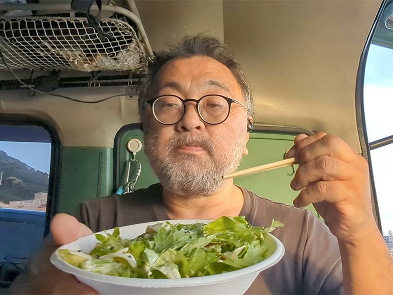 受賞した二代目穴熊寅造