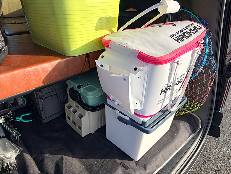 釣具の収納方法