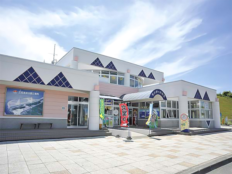 道の駅 みついしの外観