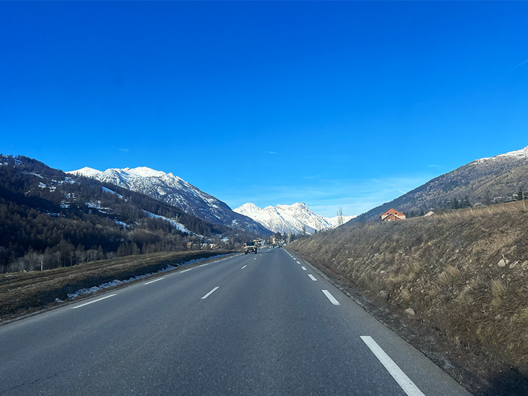 ヨーロッパの道路