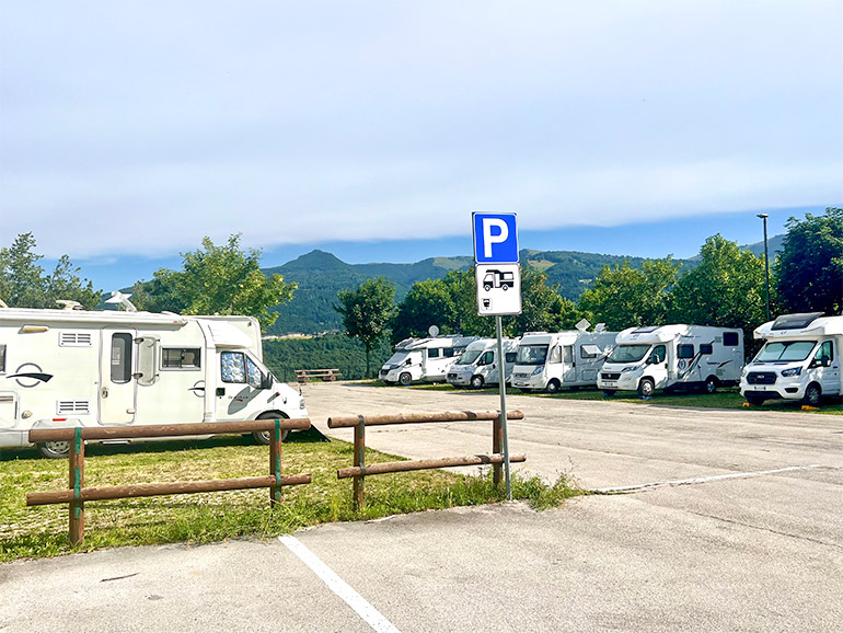 イタリアのRVパーク