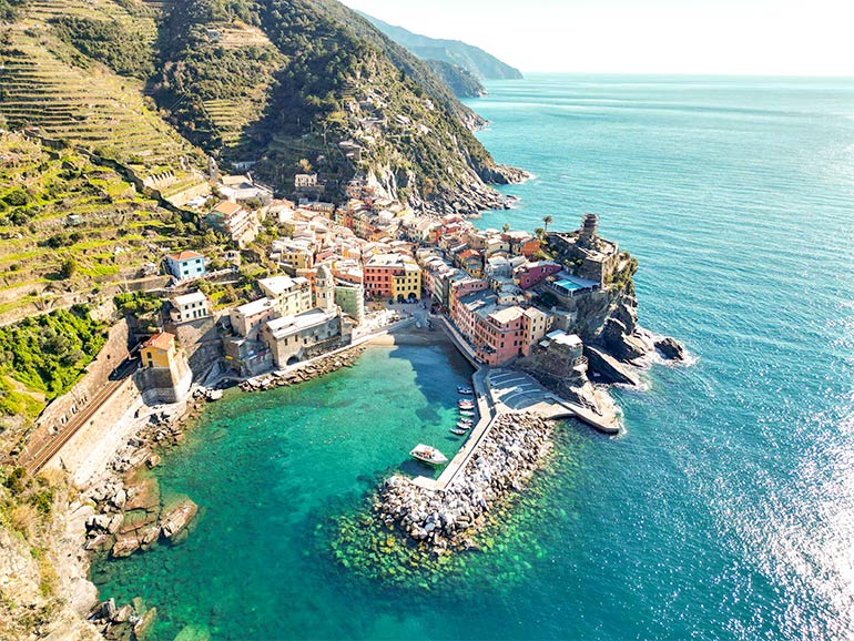 イタリアの街並み