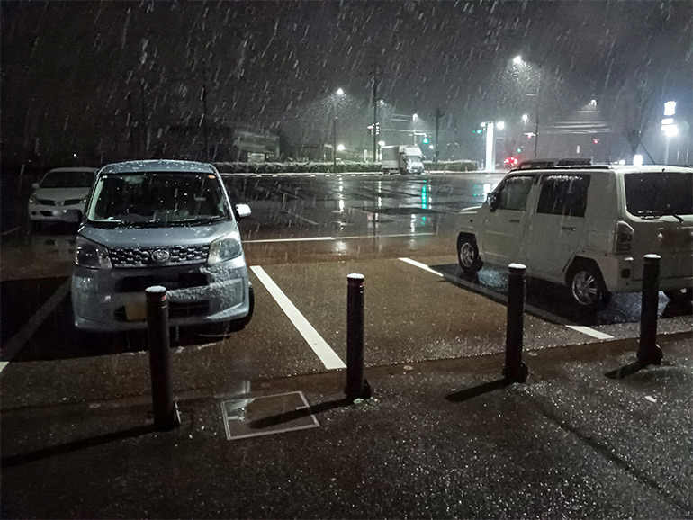 道の駅で車中泊
