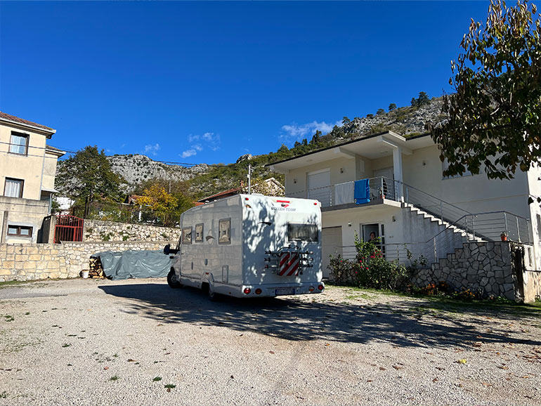 ボスニア・ヘルツェゴビナの車中泊場所