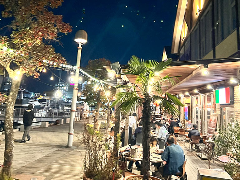 出島ワーフの景色