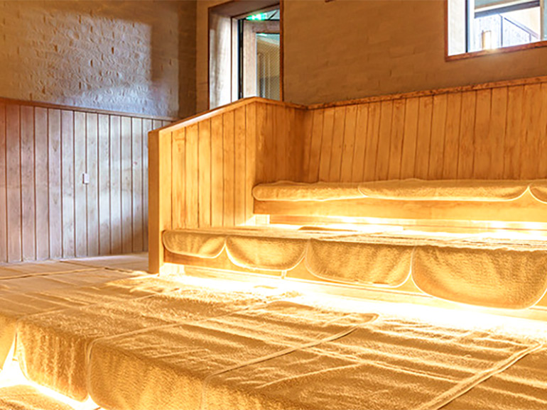 稲佐山温泉 ふくの湯のサウナ